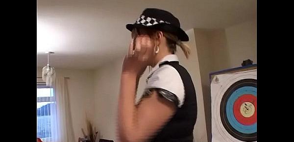  2 Female Police Officers playing a Strip Game